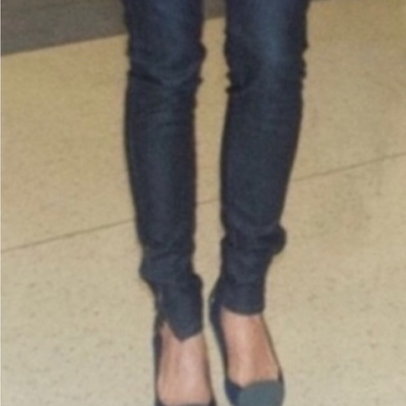 033 Stella McCartney Grey Wash Skinny Zip Jeans Size 28 TALL-MADE IN ITALY- NWT - Picture 9 of 12